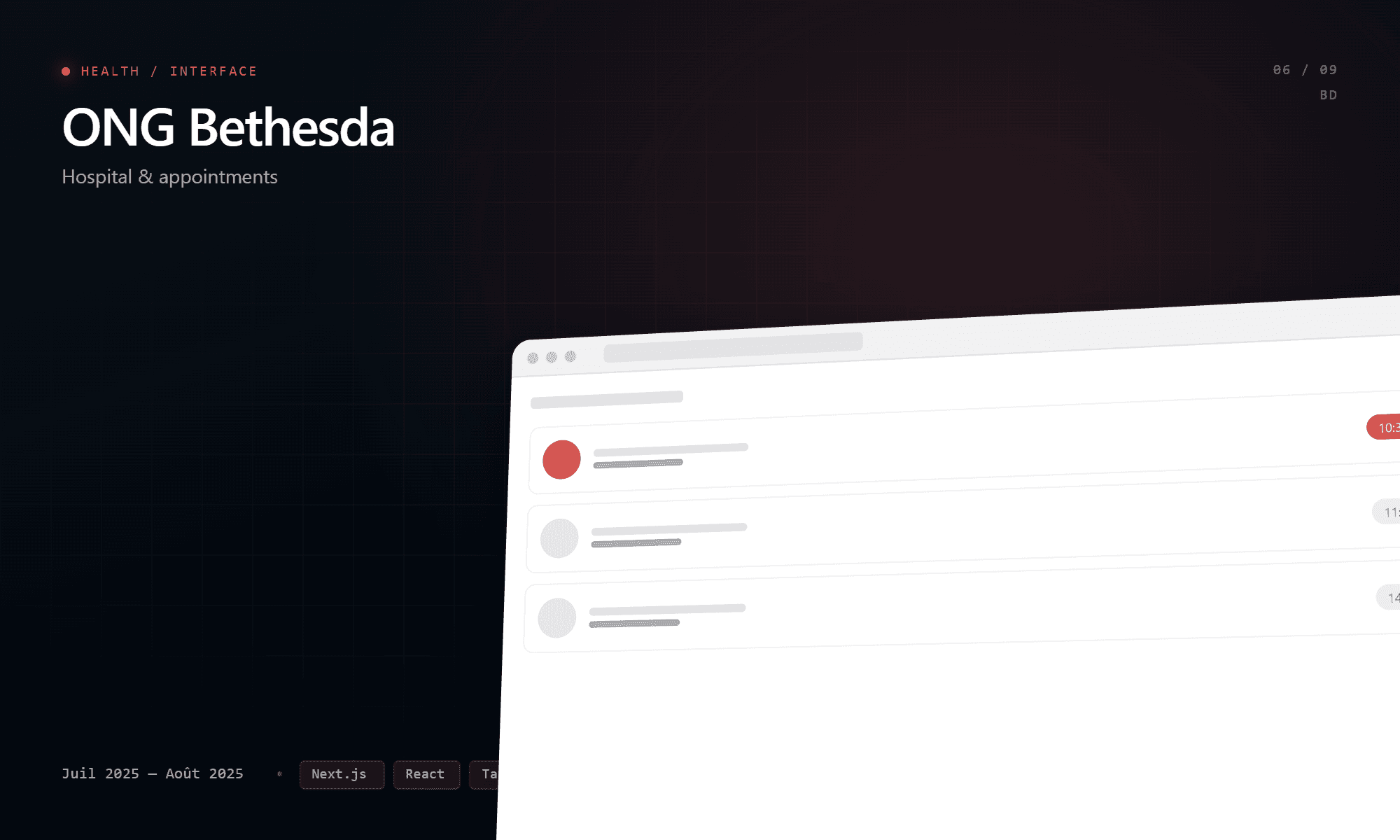 Bethesda Admin Dashboard